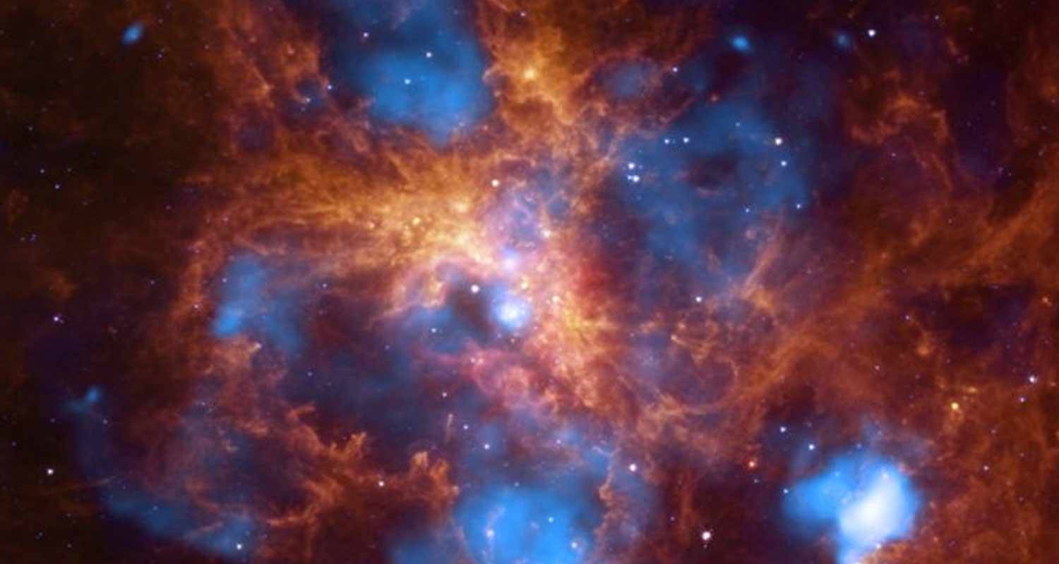 La Nasa mostra una culla stellare nella nebulosa della Tarantola