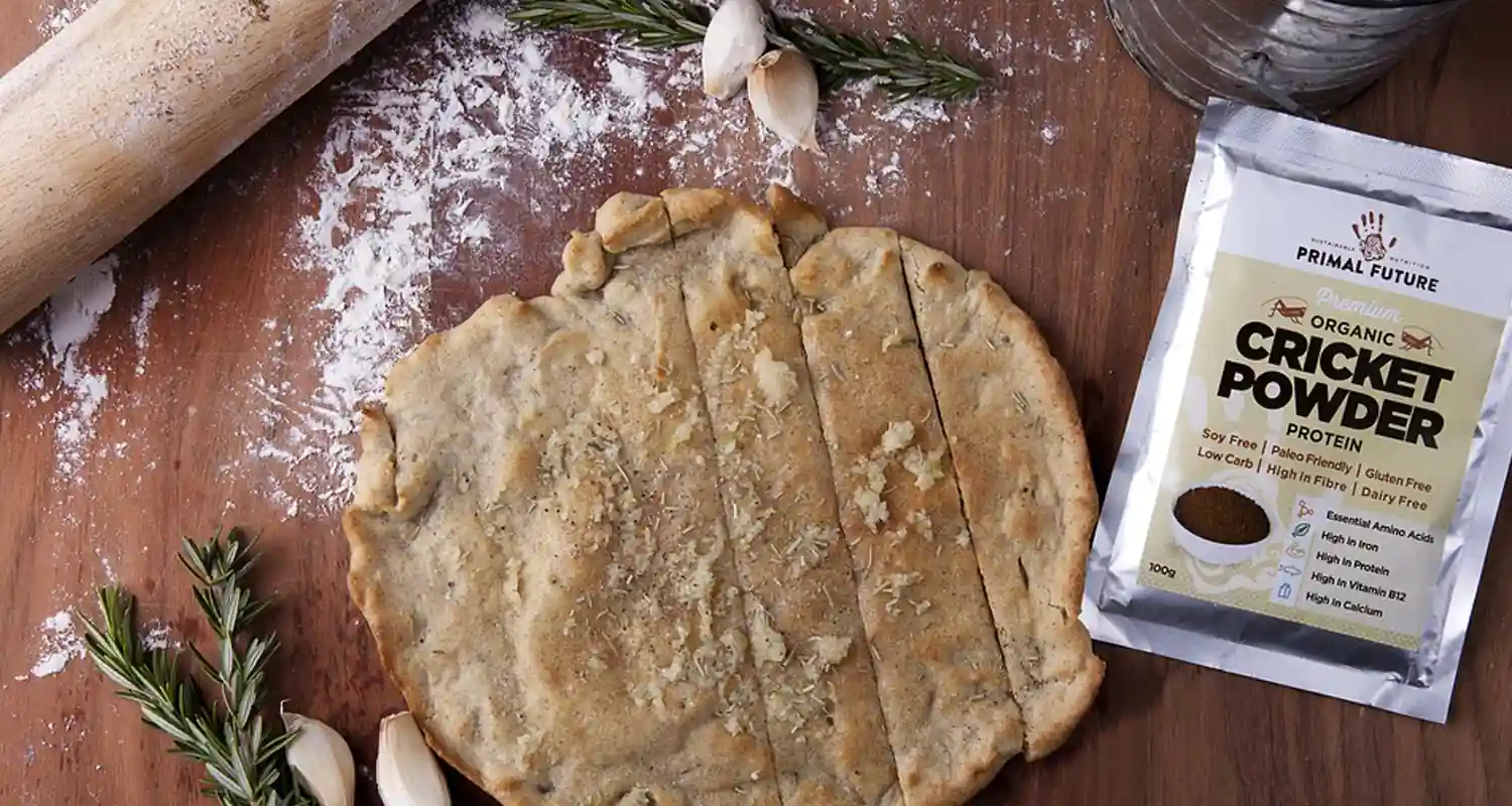 Farina di grillo alternativa sostenibile per alimentazione