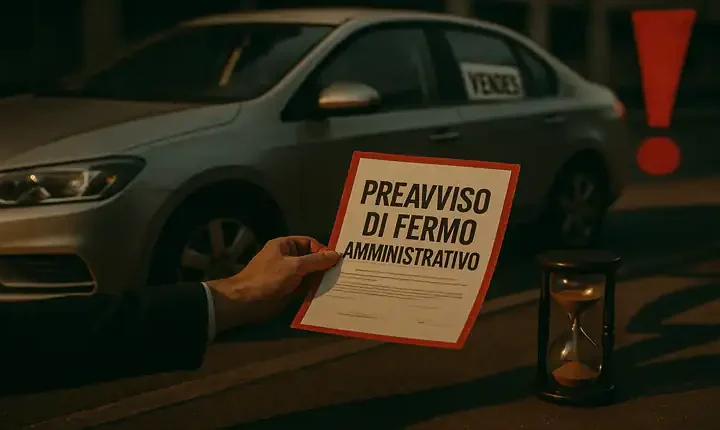 Preavviso di Fermo Amministrativo Auto Posso Venderla