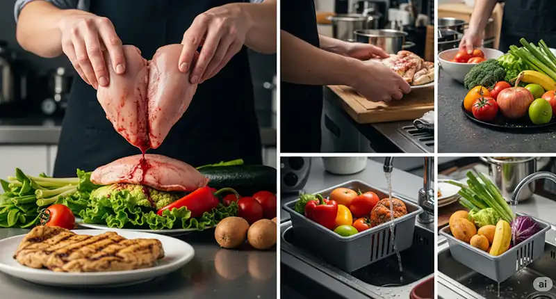 I 7 Errori Più Comuni nella Manipolazione degli Alimenti