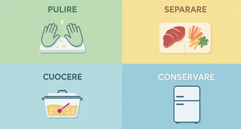 Manipolazione degli Alimenti Regole Base per Evitare Contaminazioni