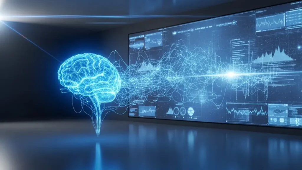 Concetto di intelligenza artificiale avanzata