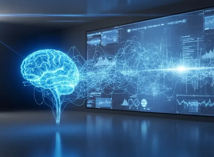 Concetto di intelligenza artificiale avanzata
