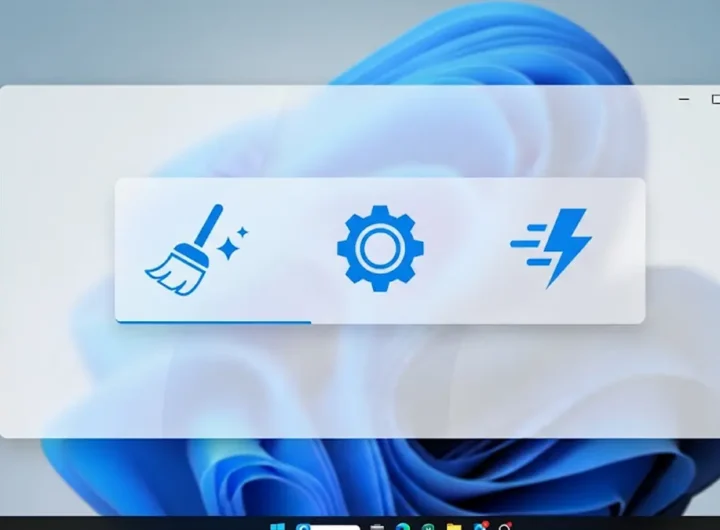 Interfaccia del programma XtremeShell per la pulizia di Windows 11