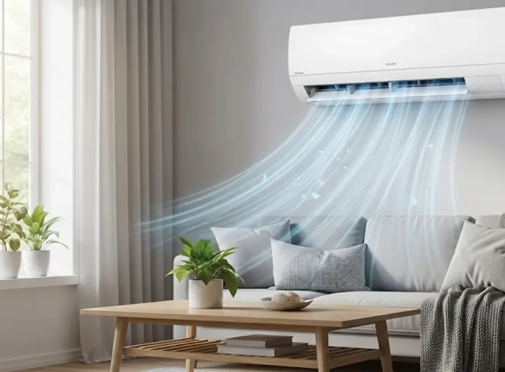 Un leggero e visibile flusso di aria fresca e pulita