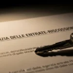 una chiave di auto appoggiata su una lettera