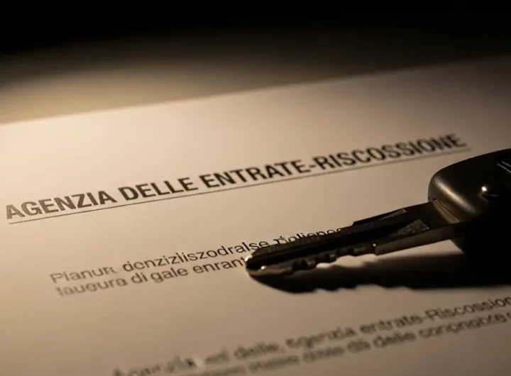 una chiave di auto appoggiata su una lettera