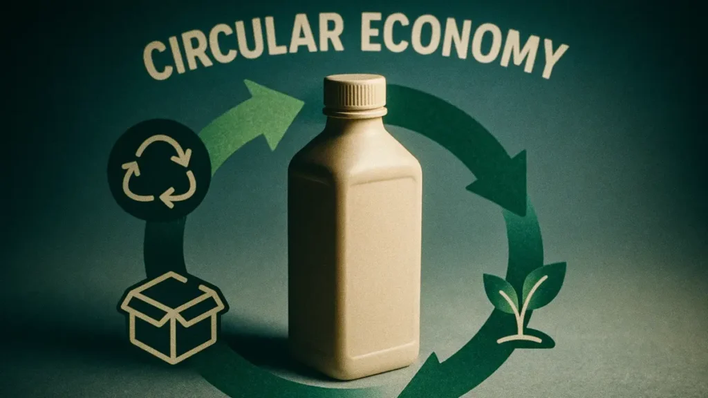 Esempi di packaging sostenibile realizzati con materiali riciclati e bioplastiche