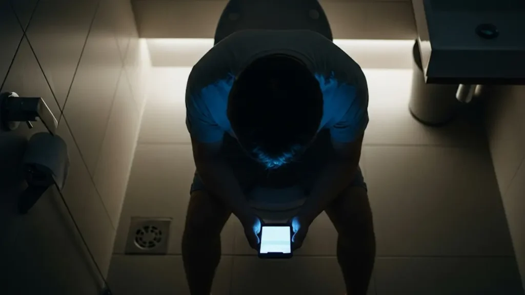 Porti lo smartphone in bagno