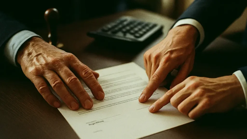 Primo piano del Modello 69 Agenzia delle Entrate compilato per la registrazione di un atto privato