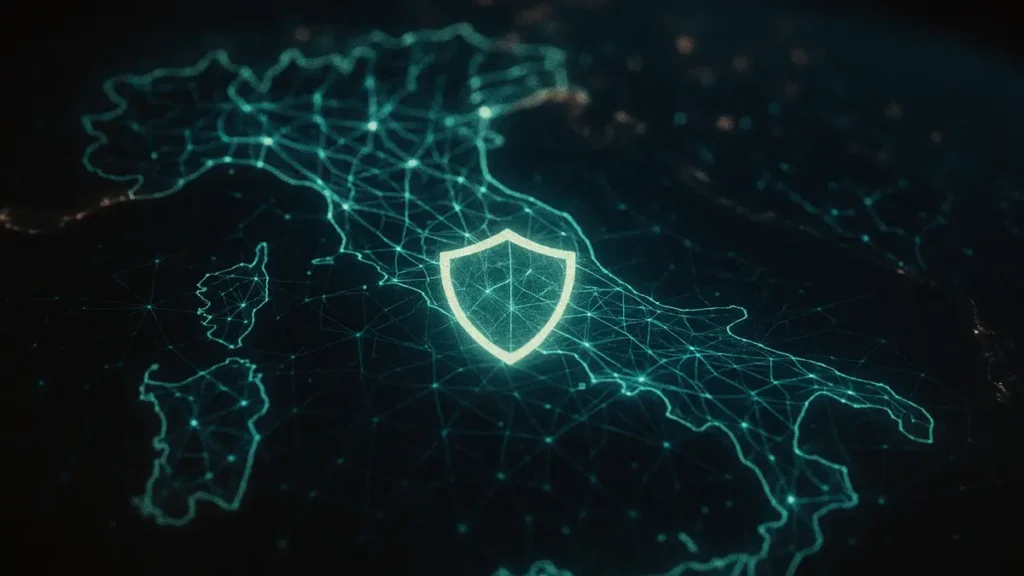 mappa-digitale-italia-luci-difesa-cybersecurity-zero-trust-2025