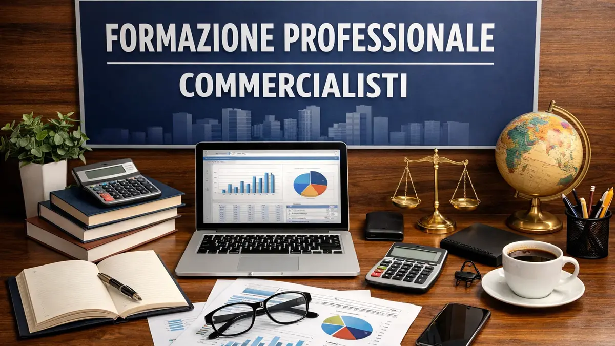 Formazione commercialisti materie obbligatorie spiegate