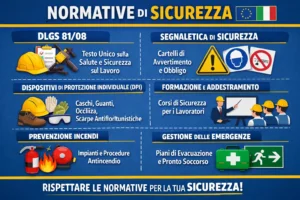 i lavoratori possono essere sanzionati ai sensi delle vigenti norme sulla sicurezza