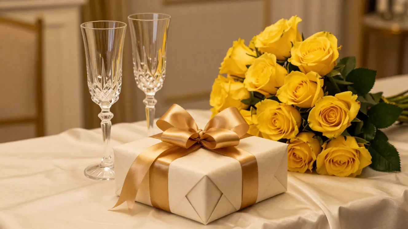 quanto spendere per un regalo di 50 anni di matrimonio